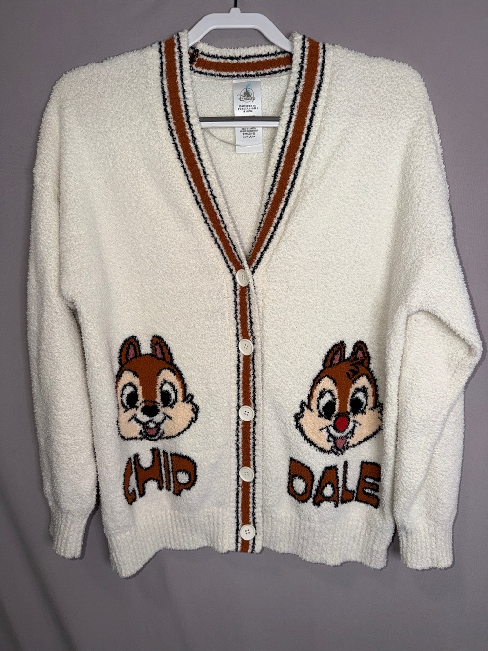 Disney Chip & Dale Cardigan